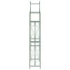 Garden Arch Dark Green 47.2"x15"x101.6" Iron